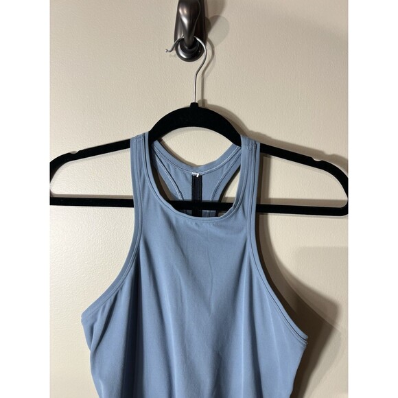Lululemon Athletic Yoga Performance Gray Razorback Tank Top Shirt No Tag Small - Picture 3 of 11